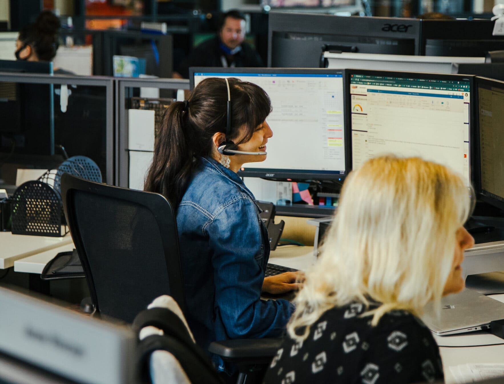 Wholesale fuel distributor customer support team