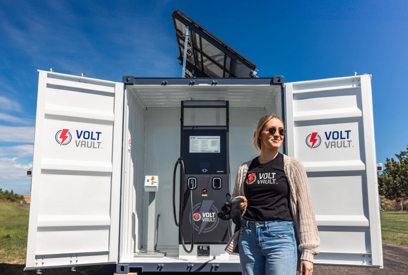 Level 3 EV fleet charger with a 175kW power output