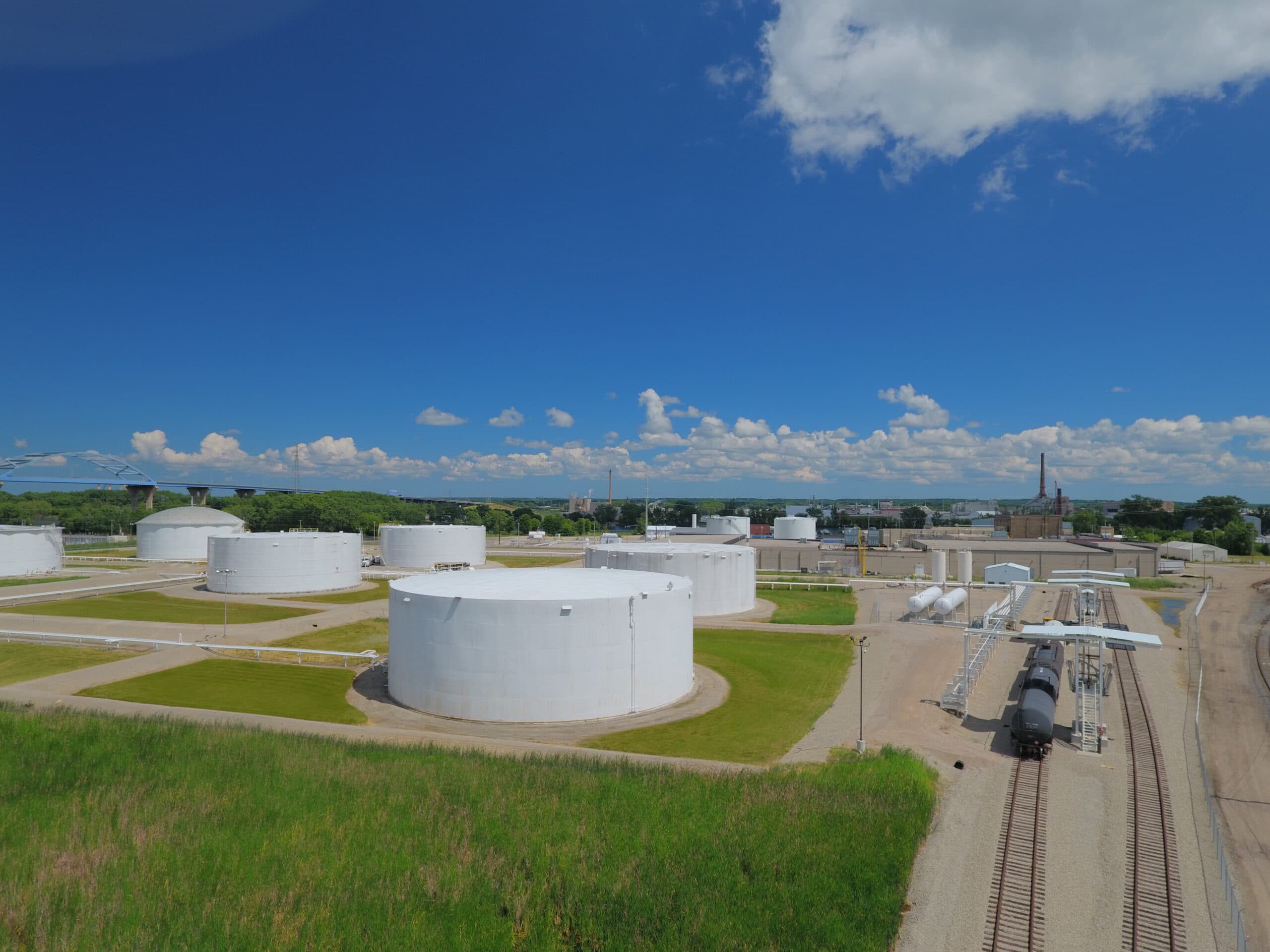 U.S. Energy's network of fuel terminals providing support across the energy supply chain.