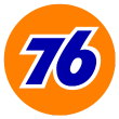Logo showing U.S. Energy, a fuel jobber, provides the 76 retail fuel brand to convenience store (c-store) owners